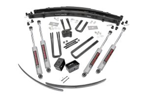 Dodge Ramcharger Suspension Lift Kit - Rough Country - 4 Inch Lift with Rear Blocks - '78-'93 Dodge Ramcharger Suspension Lift Kit - Rough Country - 4 Inch Lift with Rear Blocks - '78-'93